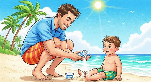 Beach Hack of the Week, presented by Clean Coastal: The Baby Powder & Mesh Bag Combo That'll Change your Beach Game