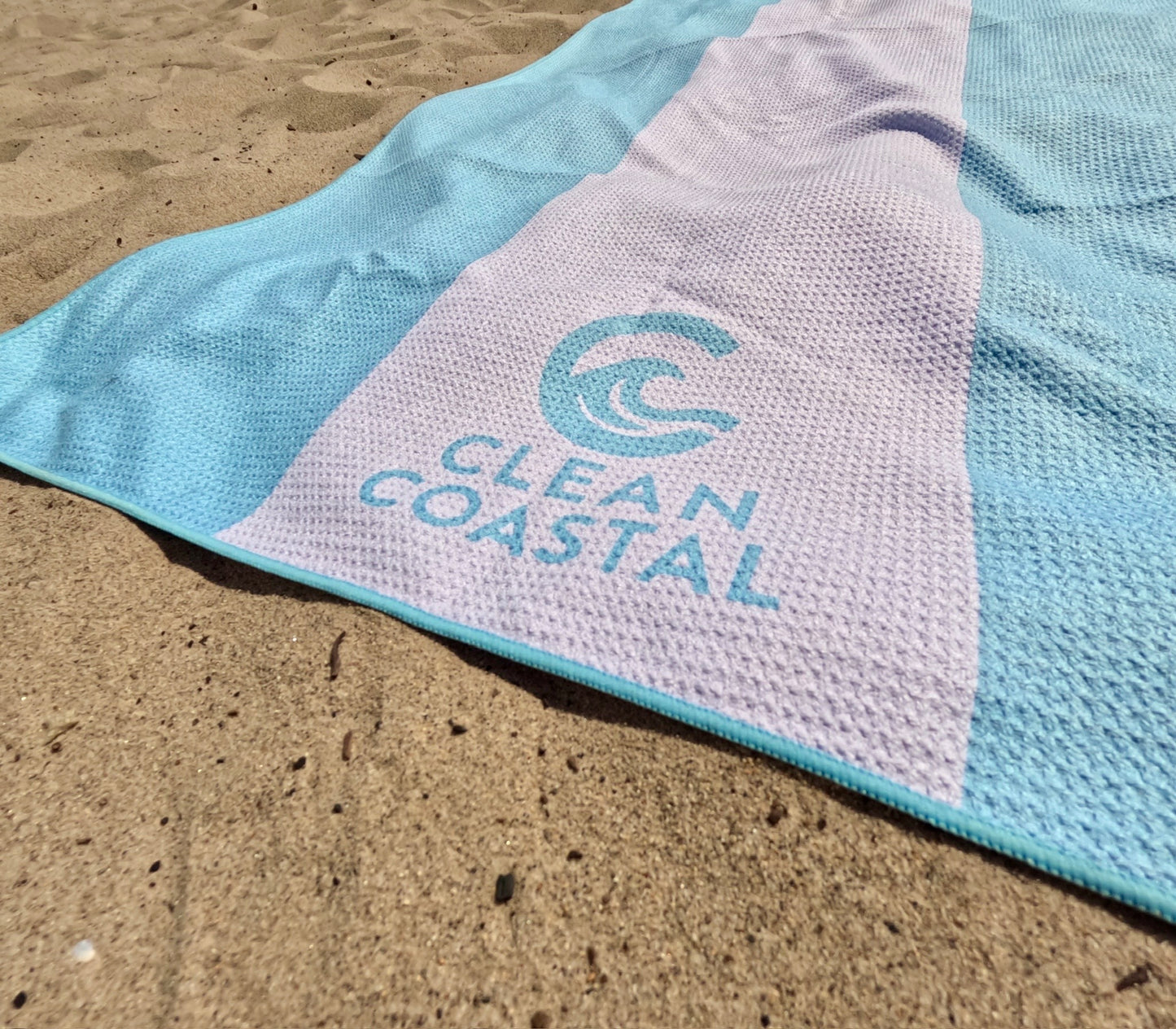 Waffle Microfiber Beach Towel