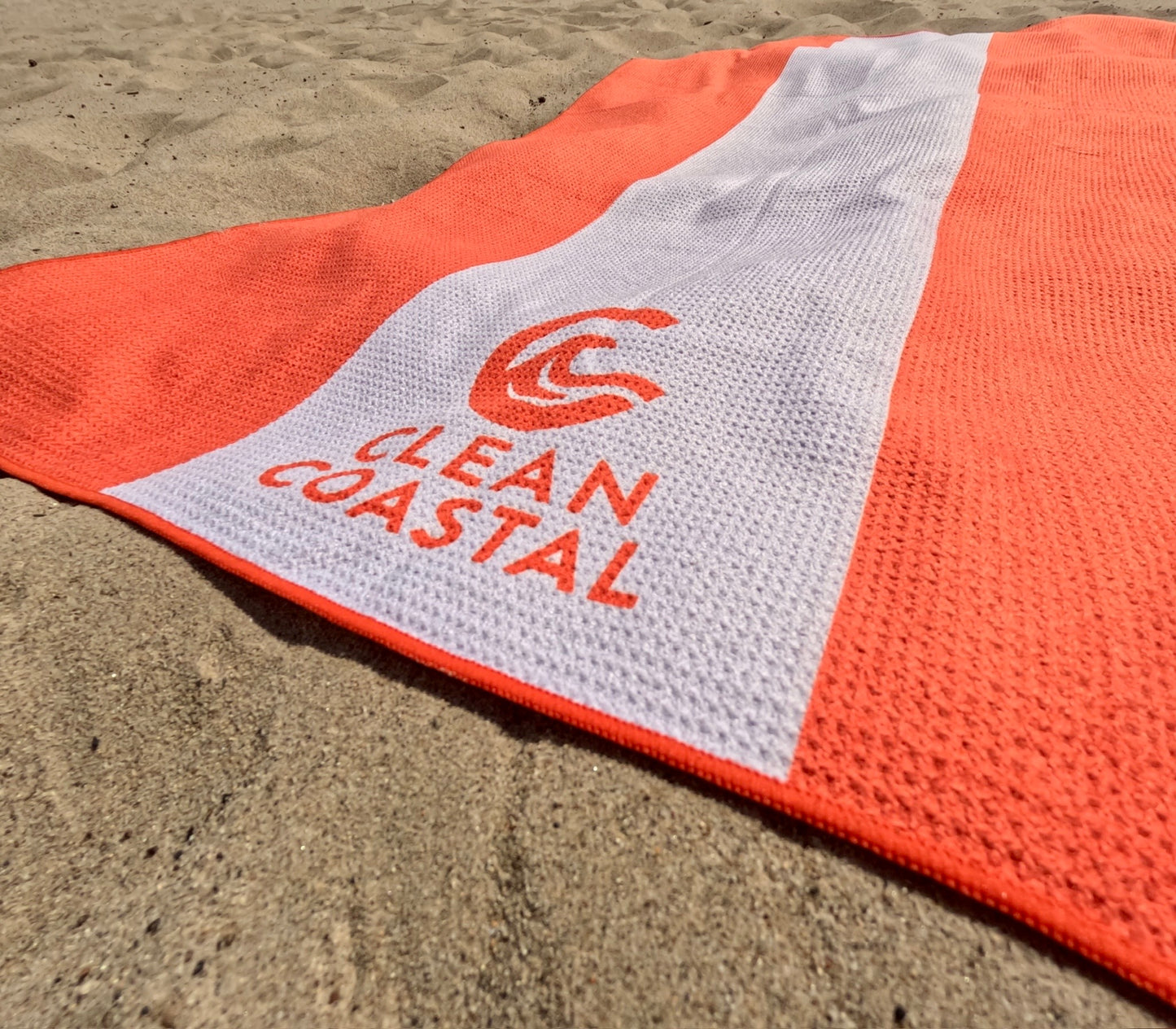 Waffle Microfiber Beach Towel